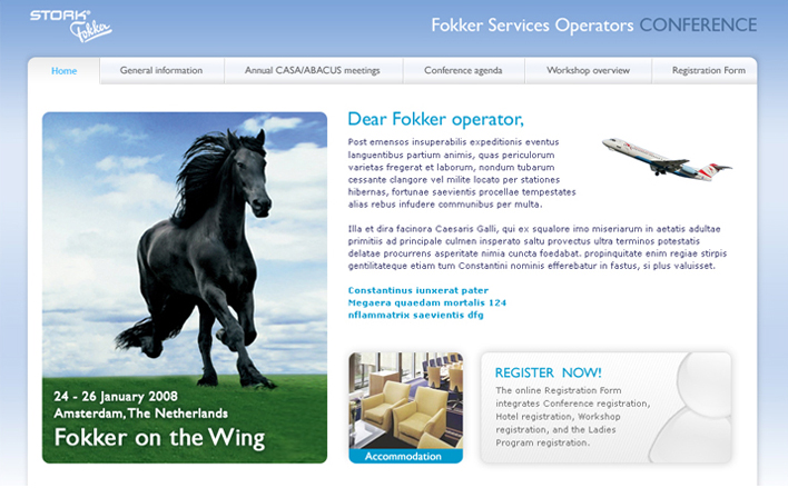 Fokker Conference