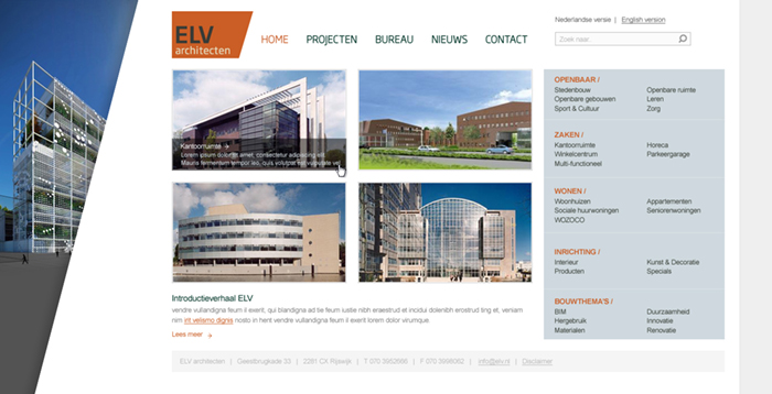 ELV Corporate website