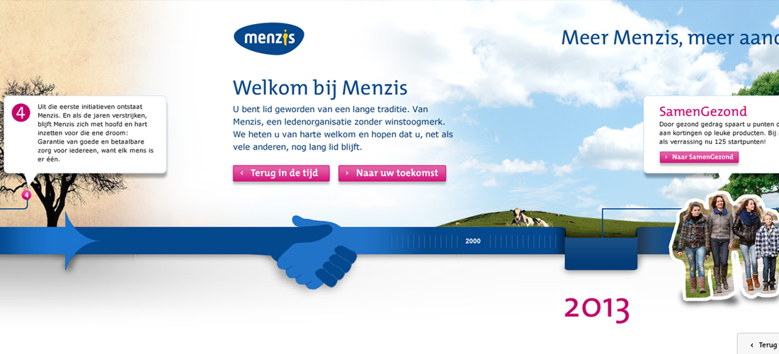 Menzis warm welkom