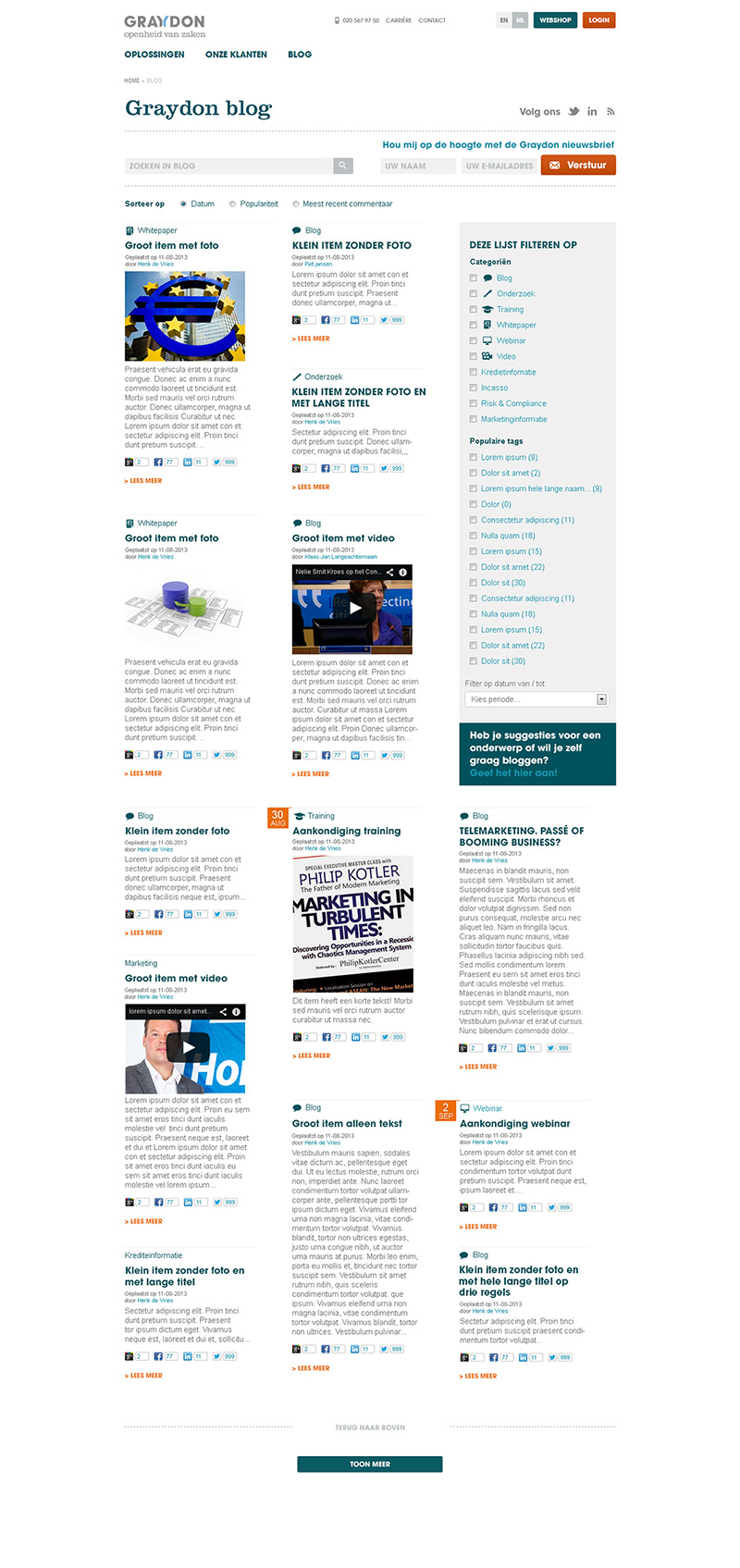 Graydon blog