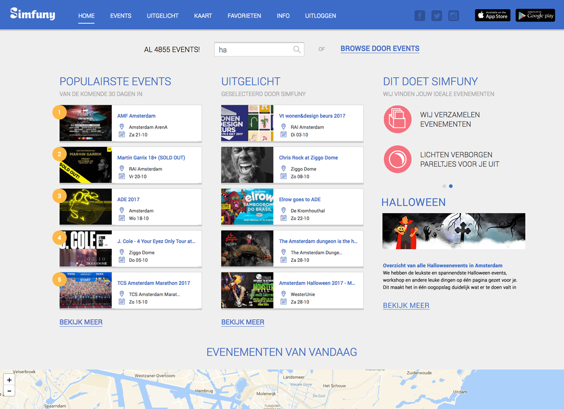 Simfuny Website