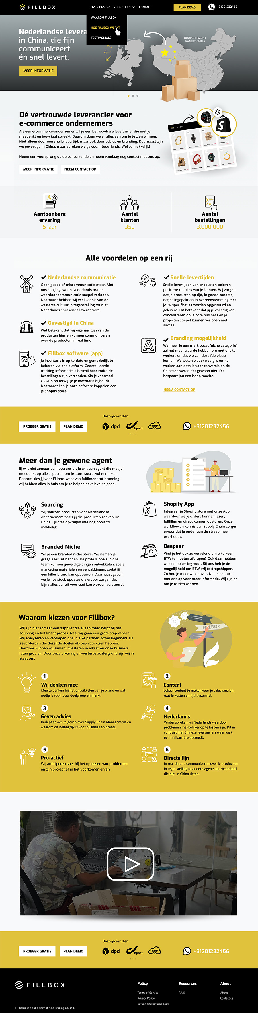 Fillbox website