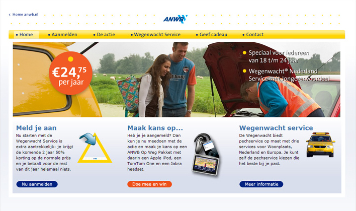 ANWB Jongeren voordeel
