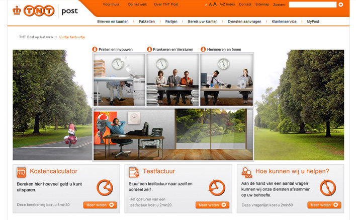 TNT factuur